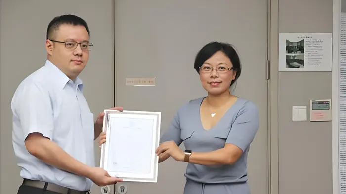 Qiansheng sunkioji pramonė gauna ISO 9001 sertifikatą, stiprinantį pasaulinį pasitikėjimą